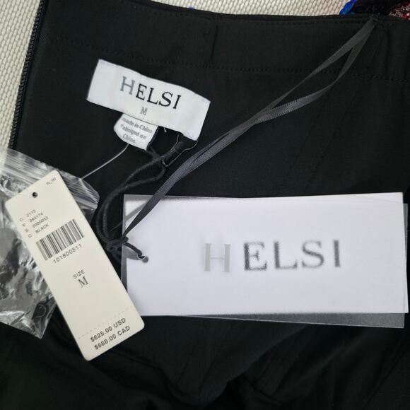 Helsi Helen Strapless Floral Stretch Sequin Mermaid Maxi Dress Sz Medium NWT - Picture 11 of 11